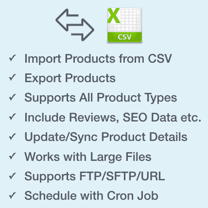 Product Import Export Plugin for WooCommerce