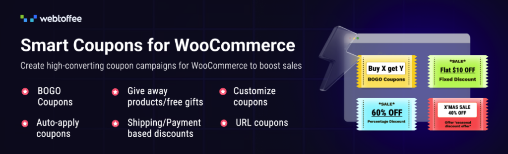Must Have WooCommerce Plugins For 2026 Must Have WooCommerce Plugins For 2026 - Smart Coupons for WooCommerce code based discounts