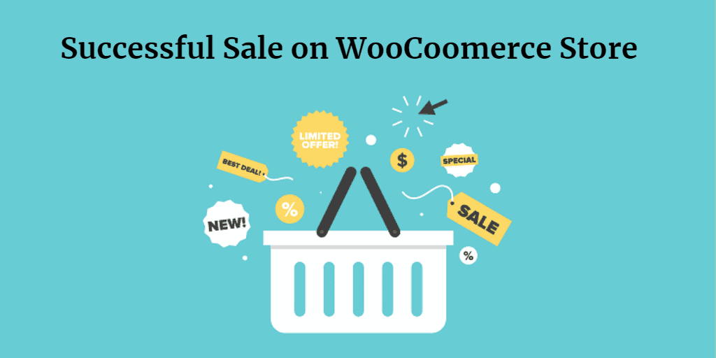 successful sale on woocommerce