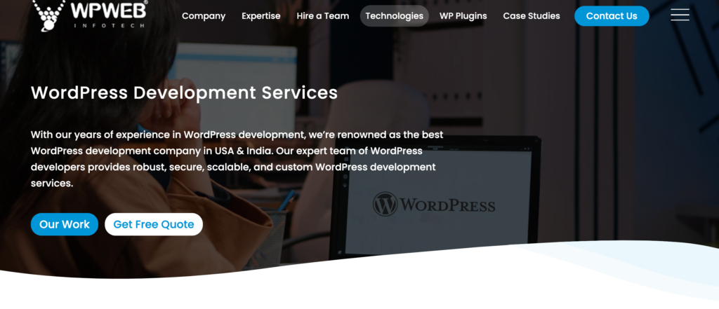 5 Best WordPress Website Development Companies - WEBAPPICK