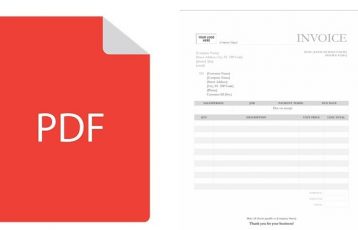 pdf invoice