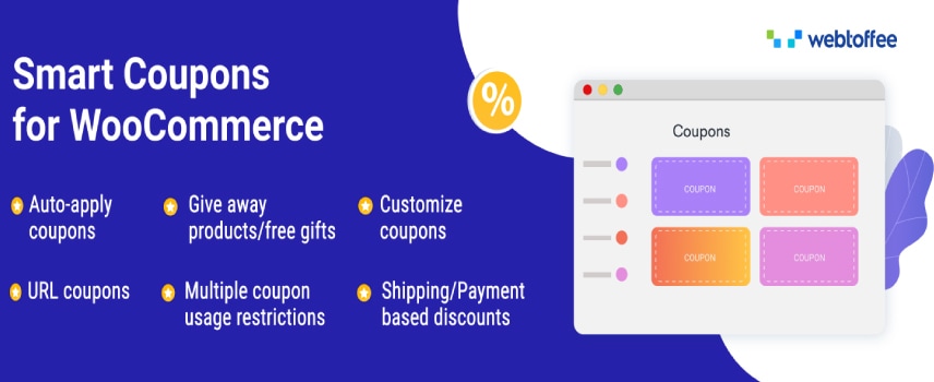 Smart coupon for woocommerce