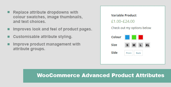 WooCommerce Color Variation plugin