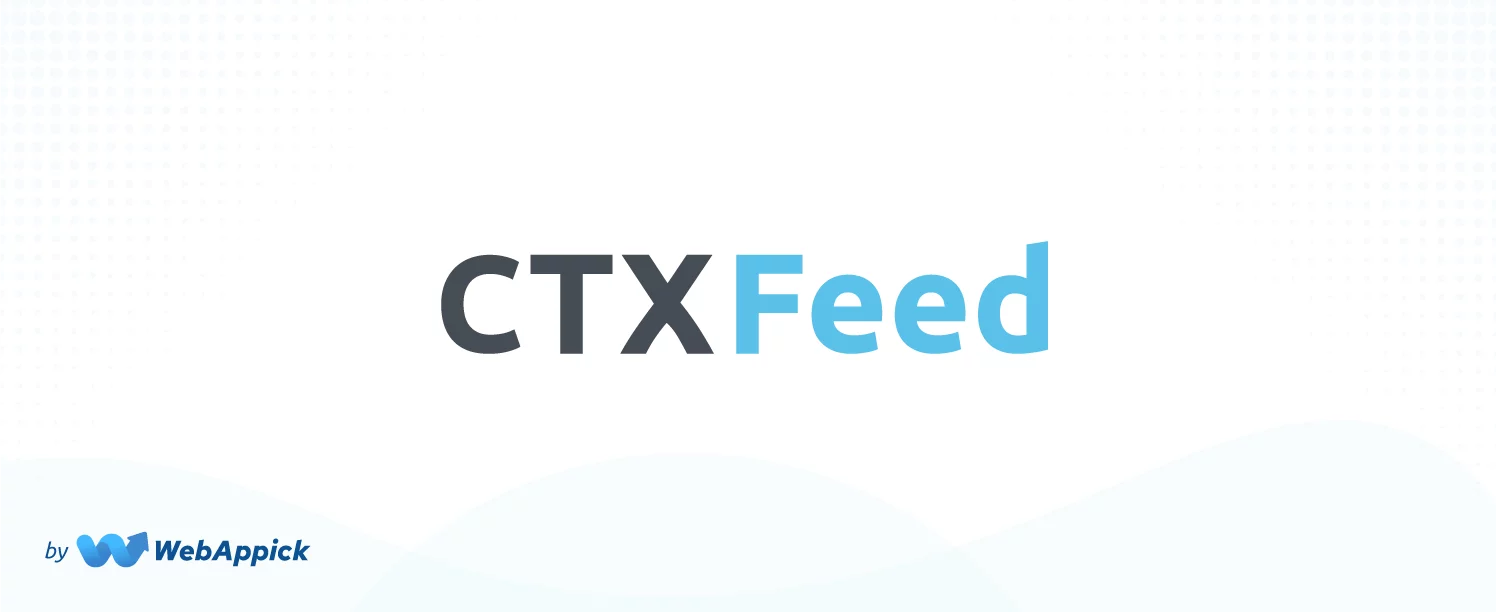 CTX Feed woocommerce plugin