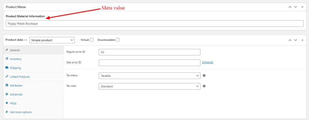 product information adding via ctx feed