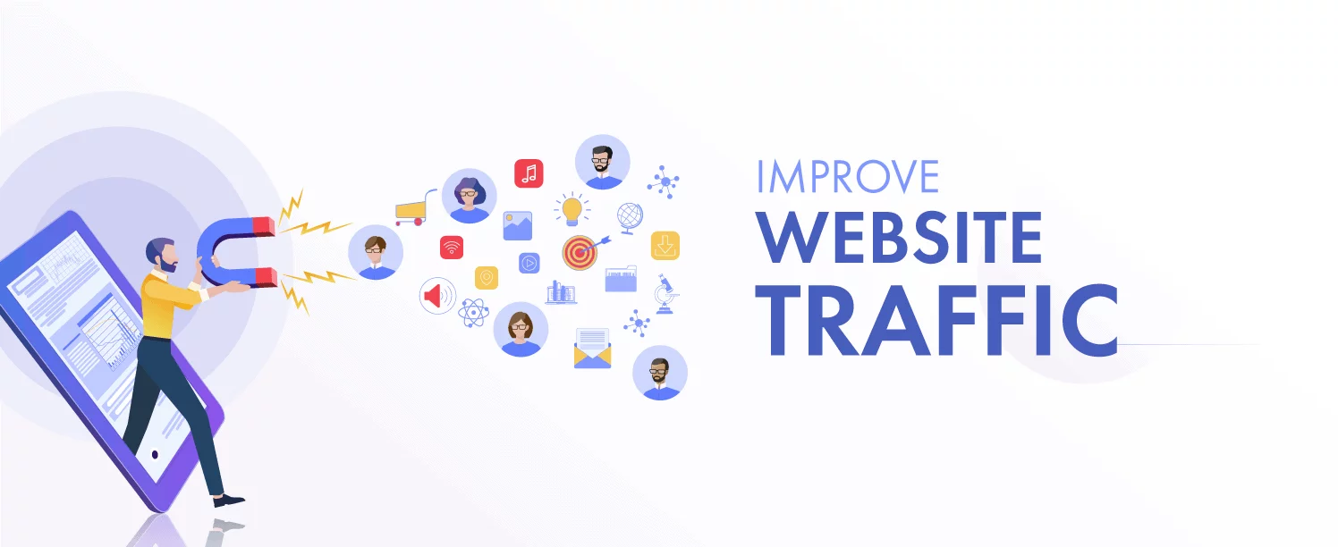 Improve Website Traffic by doing SEO, video content & mobile responsiveness