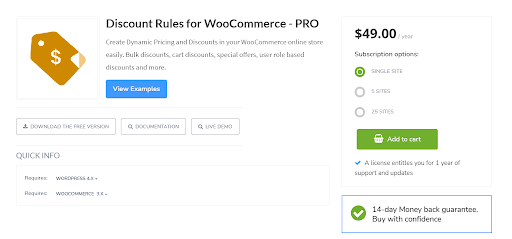 Discount rules for WooCommerce one of the best WordPress plugins