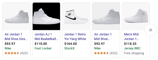 Google Shopping ads 