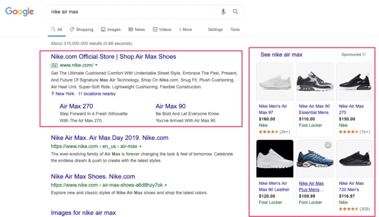 Google Display Ads vs. Search Ads