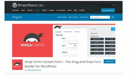 Ninja Forms WordPress plugins
