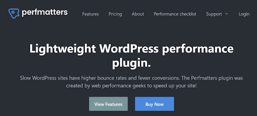 Perfmatters is one of the best WordPress plugins