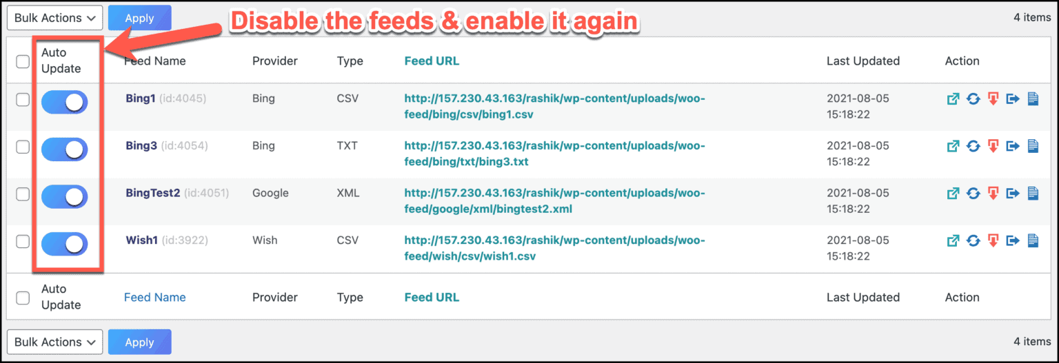 How to Fix Auto Feed Update, not Working Issue? WEBAPPICK