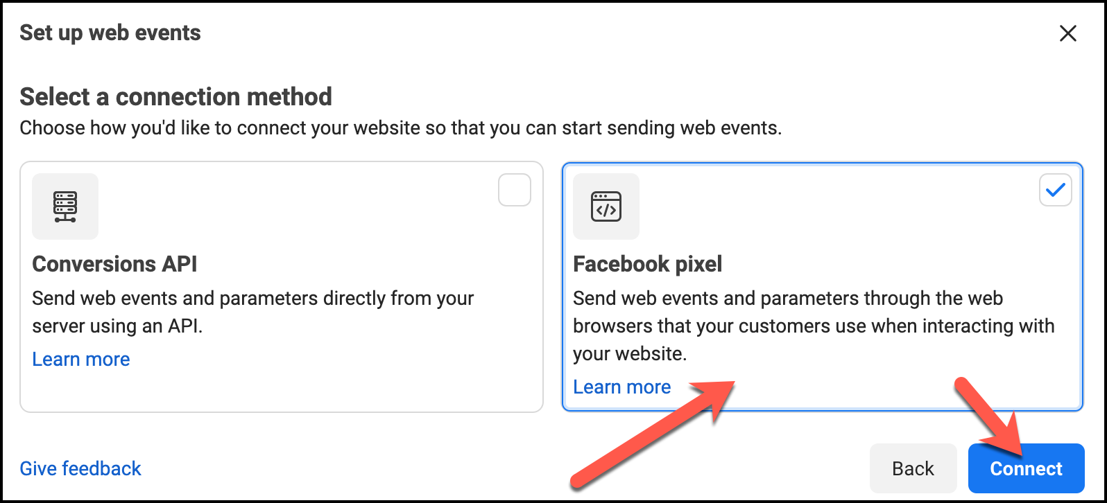 Create Facebook Pixel 