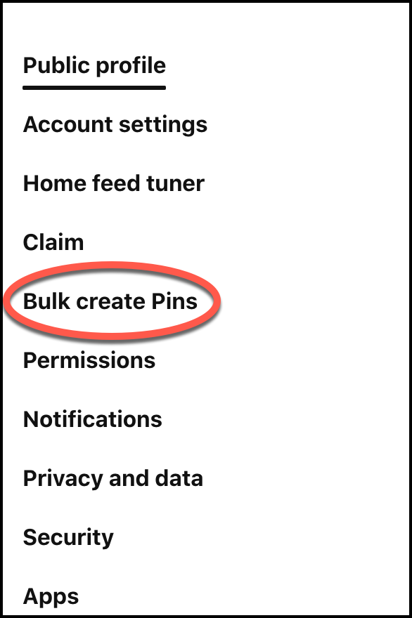 Bulk Create Pins - Pinterest for WooCommerce