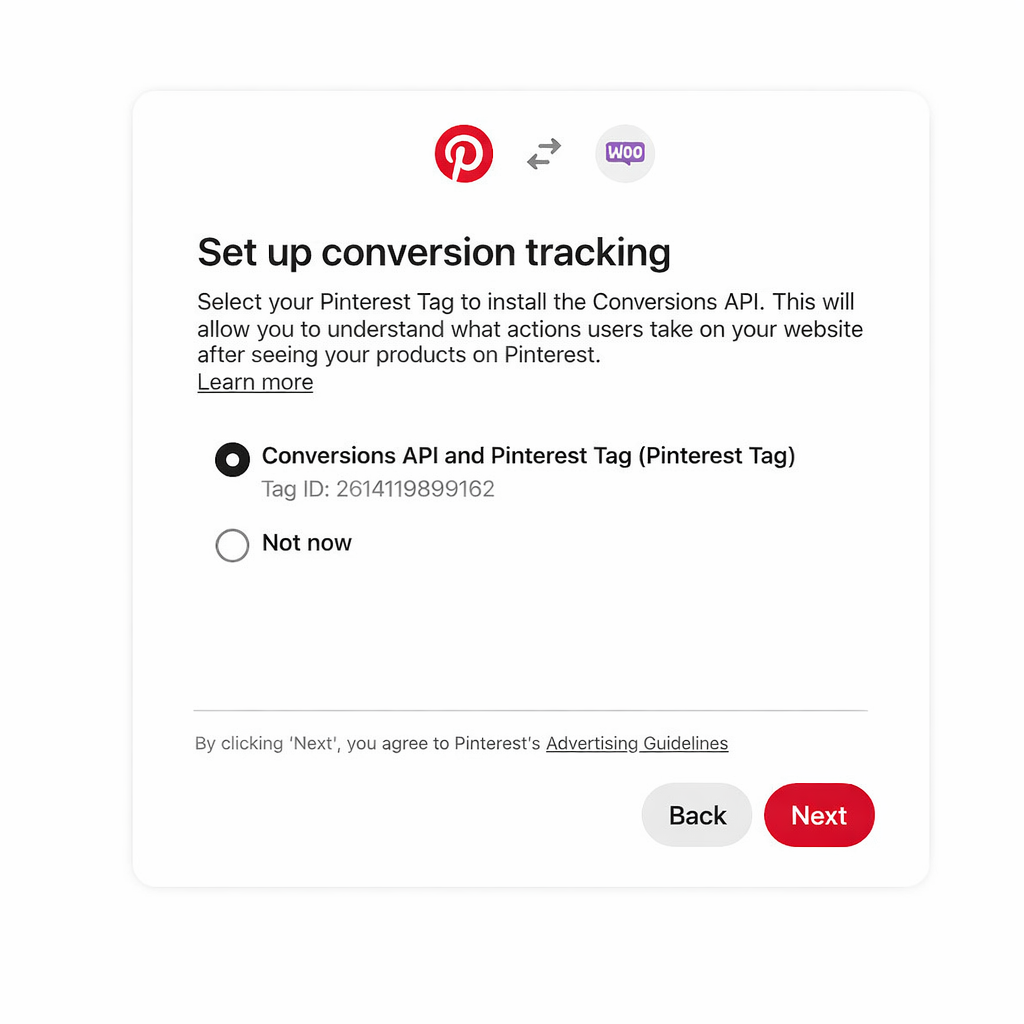 official Pinterest for WooCommerce plugin