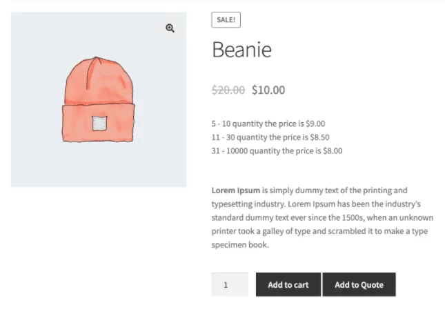How to add tiered pricing to your woocommerce wholesale store with B2B for WooCommerce plugin