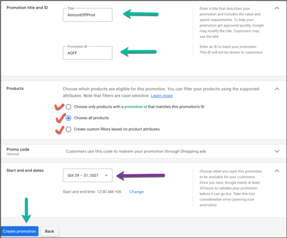 Google Merchant Promotions: How To Create Google Promotions Feed?