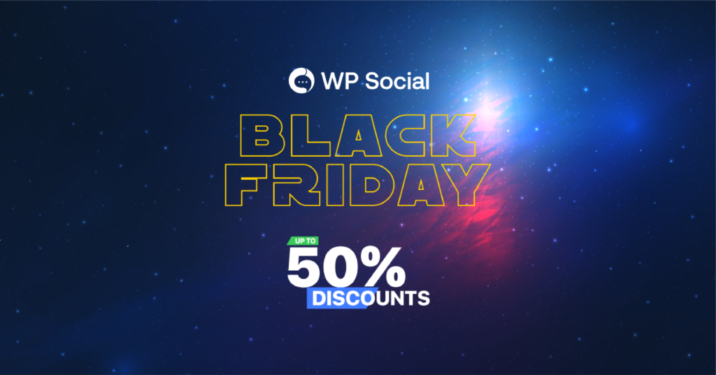 WP Social black friday deal