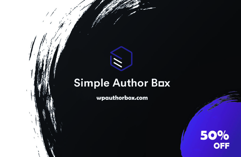 Simple Author Box black friday deals