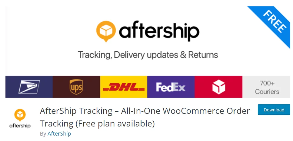AfterShip Tracking – All-In-One WooCommerce Order Tracking plugin for online stores