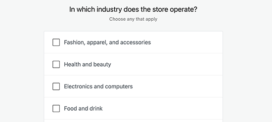 Select ecommerce Industry