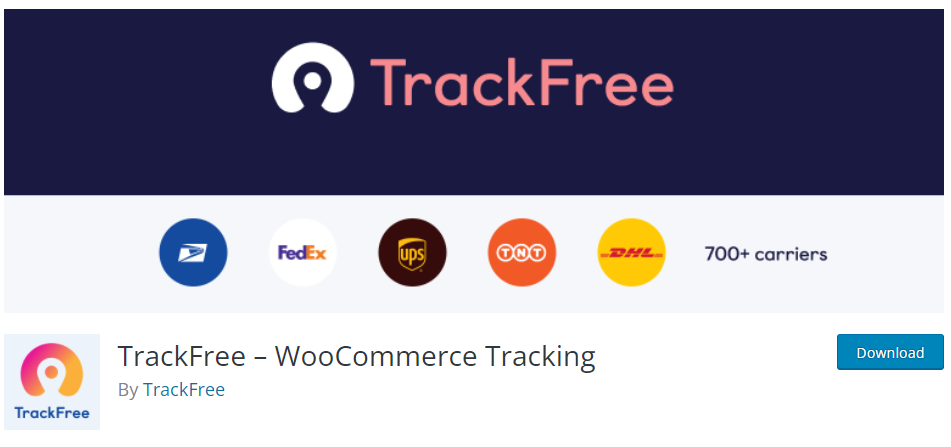 TrackFree – WooCommerce Tracking plugin by TrackFree