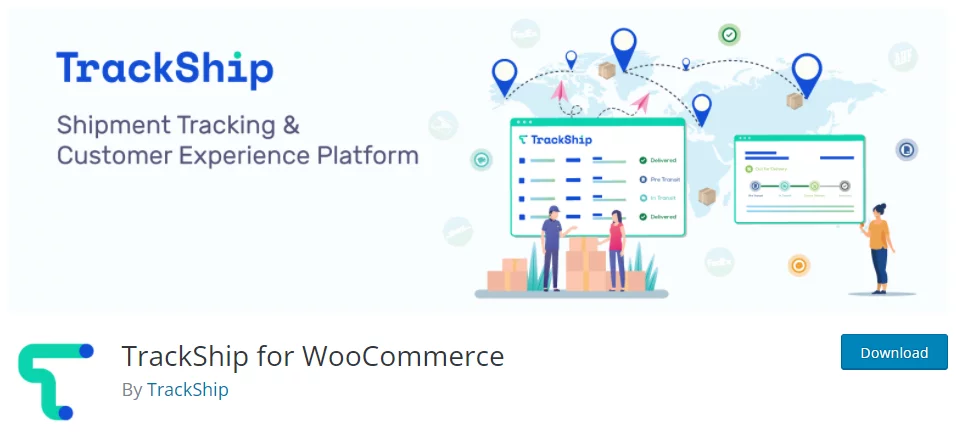 Trackship for WooCommerce plugin by TrackShip
