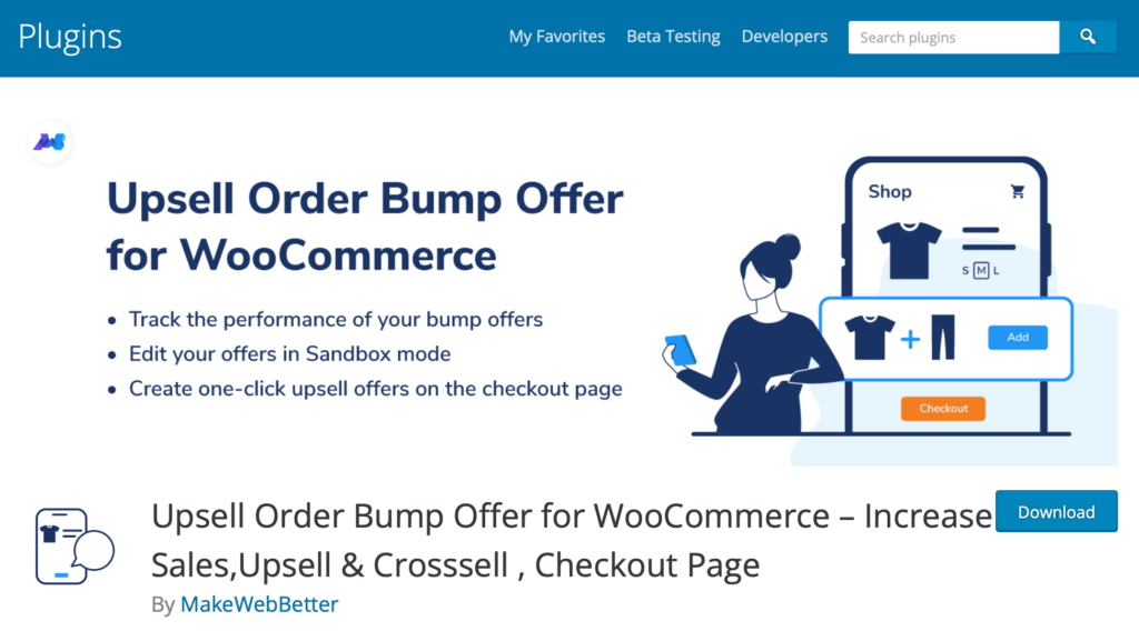 Upsell Order Bump Offer - WooCommerce One-Page Checkout