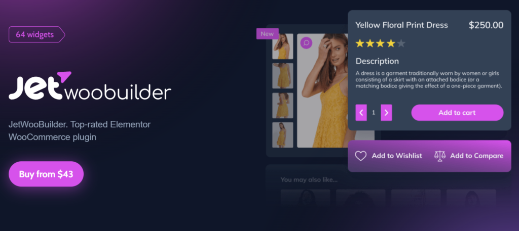 JetWooBuilder WooCommerce plugin