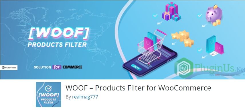 WooCommerce product filter banner