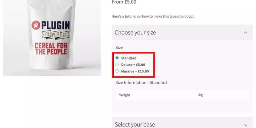 WooCommerce Product addon Ultimate dynamic pricing
