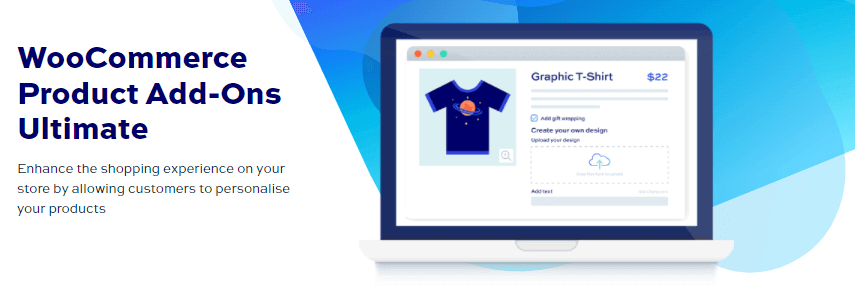 WooCommerce product addon ultimate banner