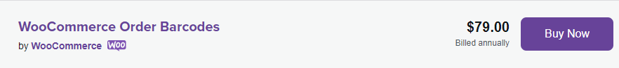 Preview of WooCommerce order barcodes plugin to assign qr codes on order by WooCommerce 