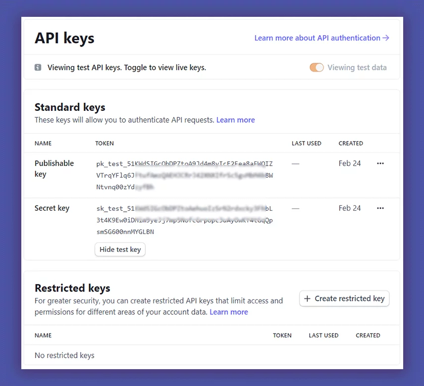 API-keys