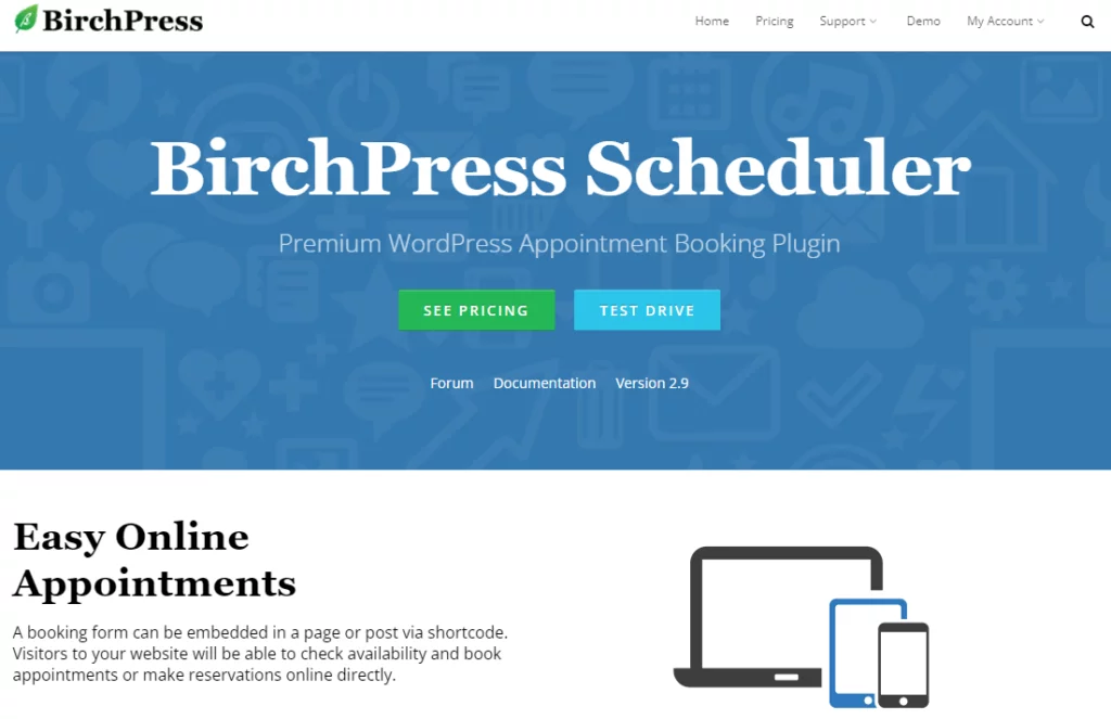 BirchPress Scheduler- Premium WordPress Appointment Booking Plugin