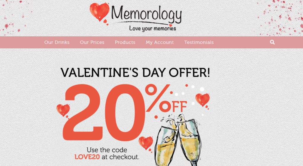 Memorology WooCommerce Storefront site