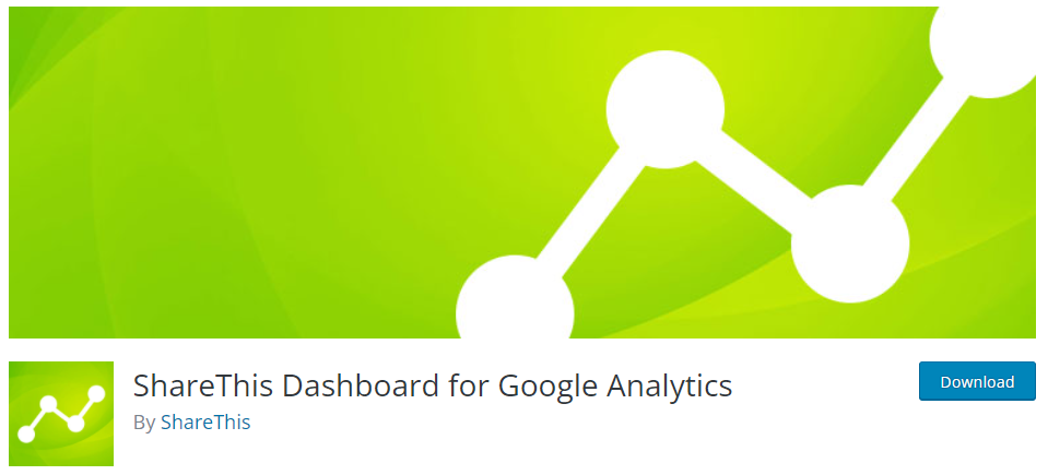 ShareThis Dashboard for Google Analytics plugin