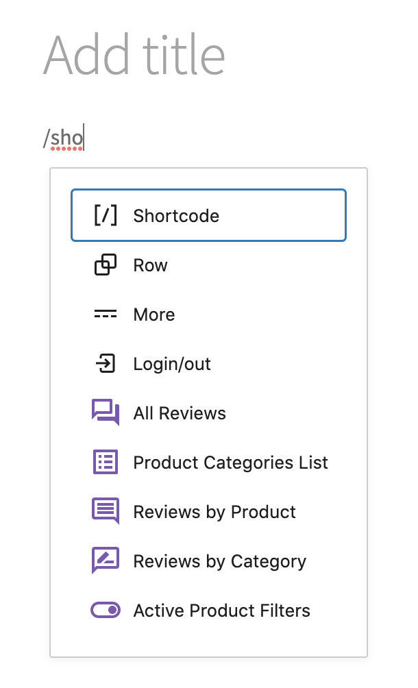 Add Shortcode (Step-2)