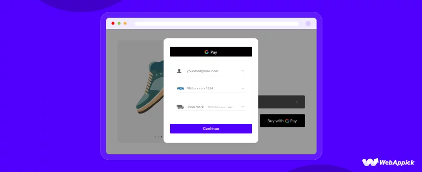 Google Pay Payment Page