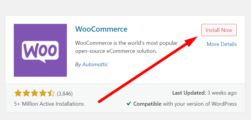 Install WooCommerce - WooCommerce Webshop