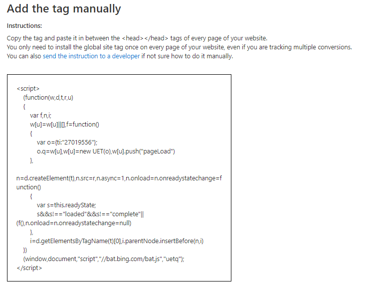 add tags manually