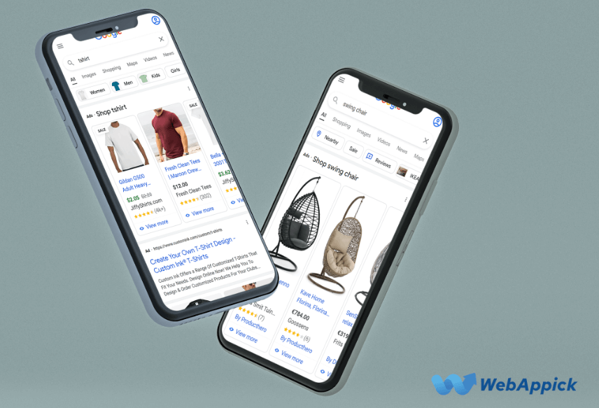 Google shopping ads benefits for the smartphone shoppers