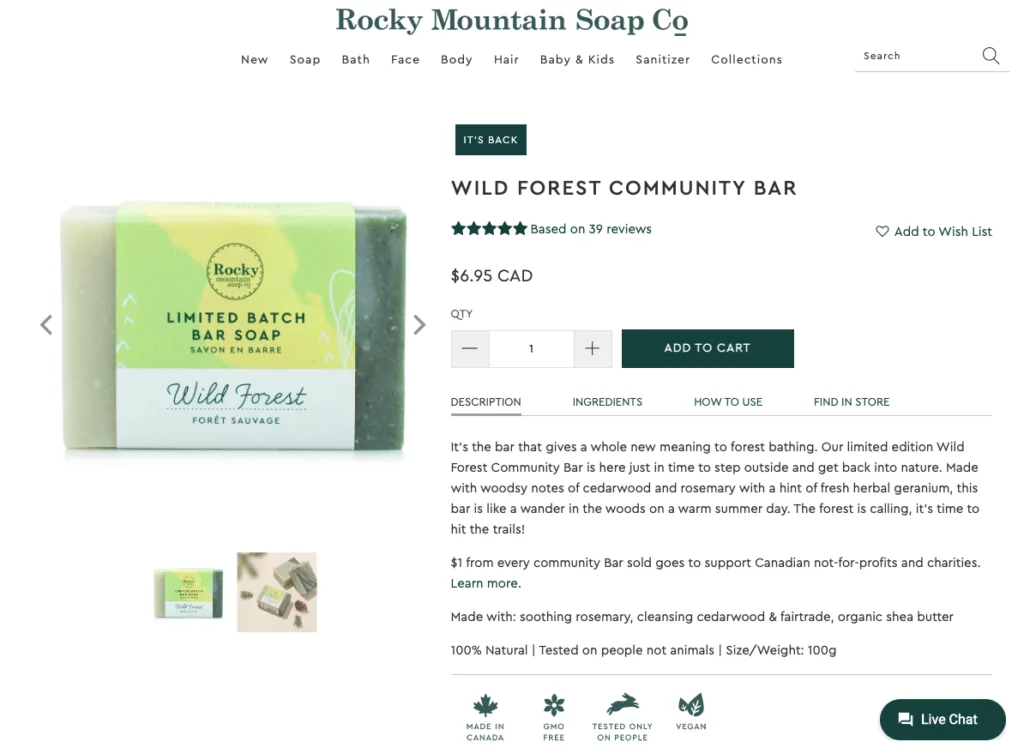 Rocky Mountain Soap Company