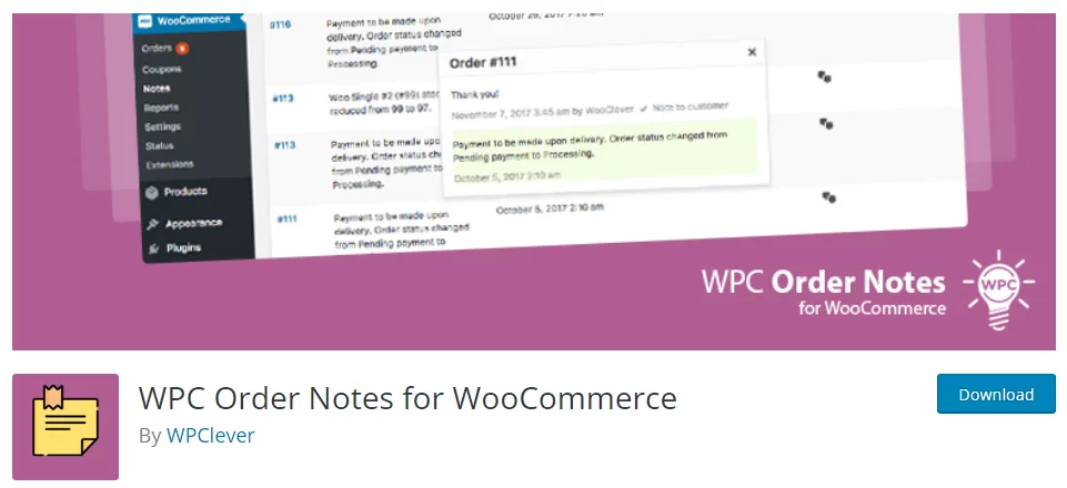 WooCommerce order notes plugin can help you manage your order notes better