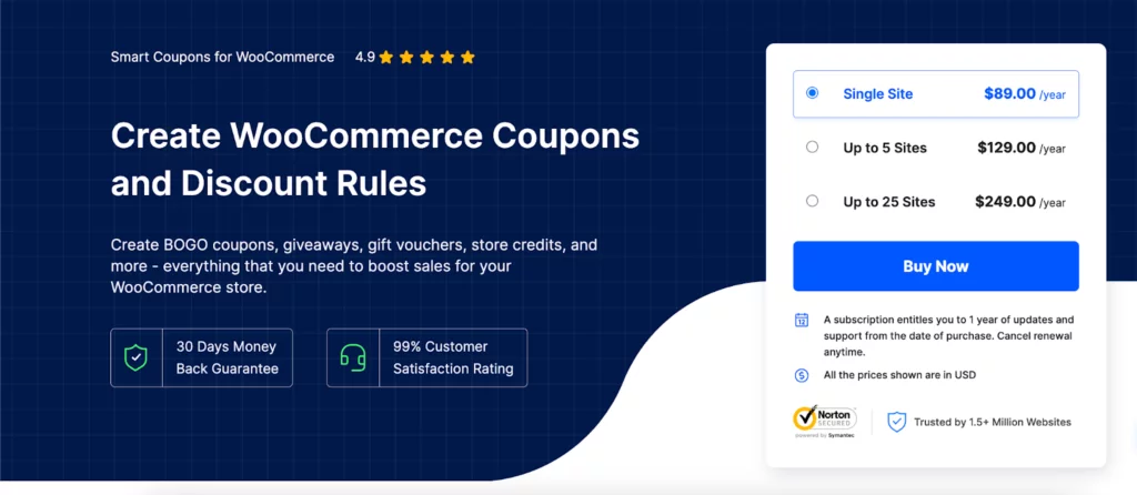 WebToffee Smart Coupons for WooCommerce