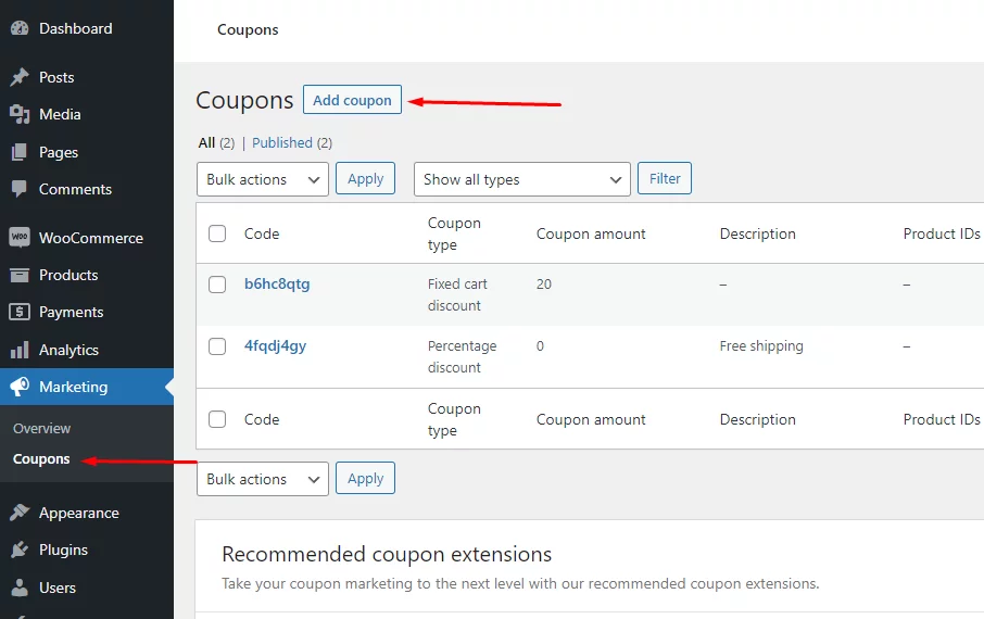 Adding coupon codes in WooCommerce direct checkout link