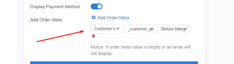 Display your customer’s IP address in your invoices