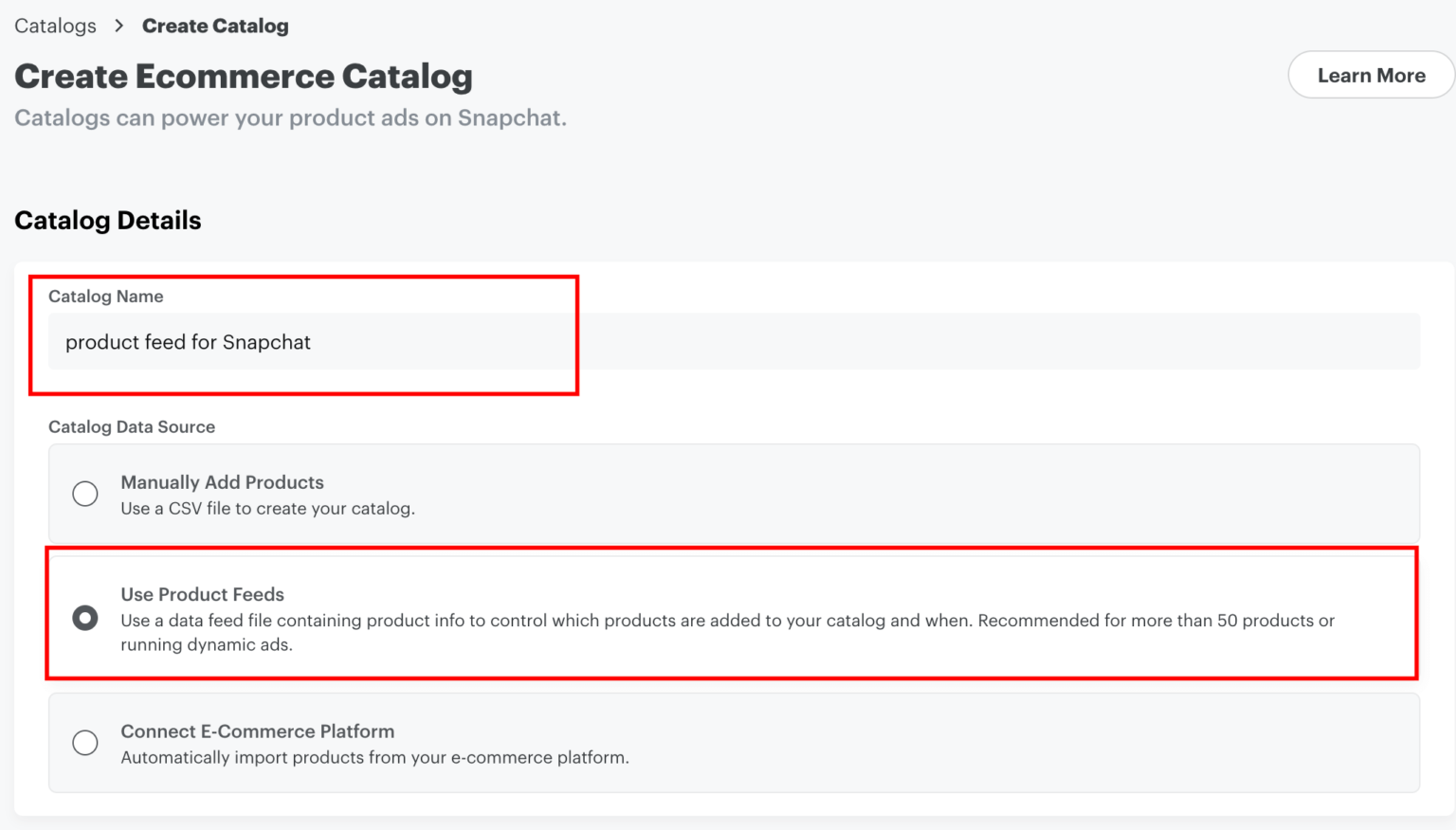 How to Create a Snapchat Product Feed in 5 Minutes (for FREE)