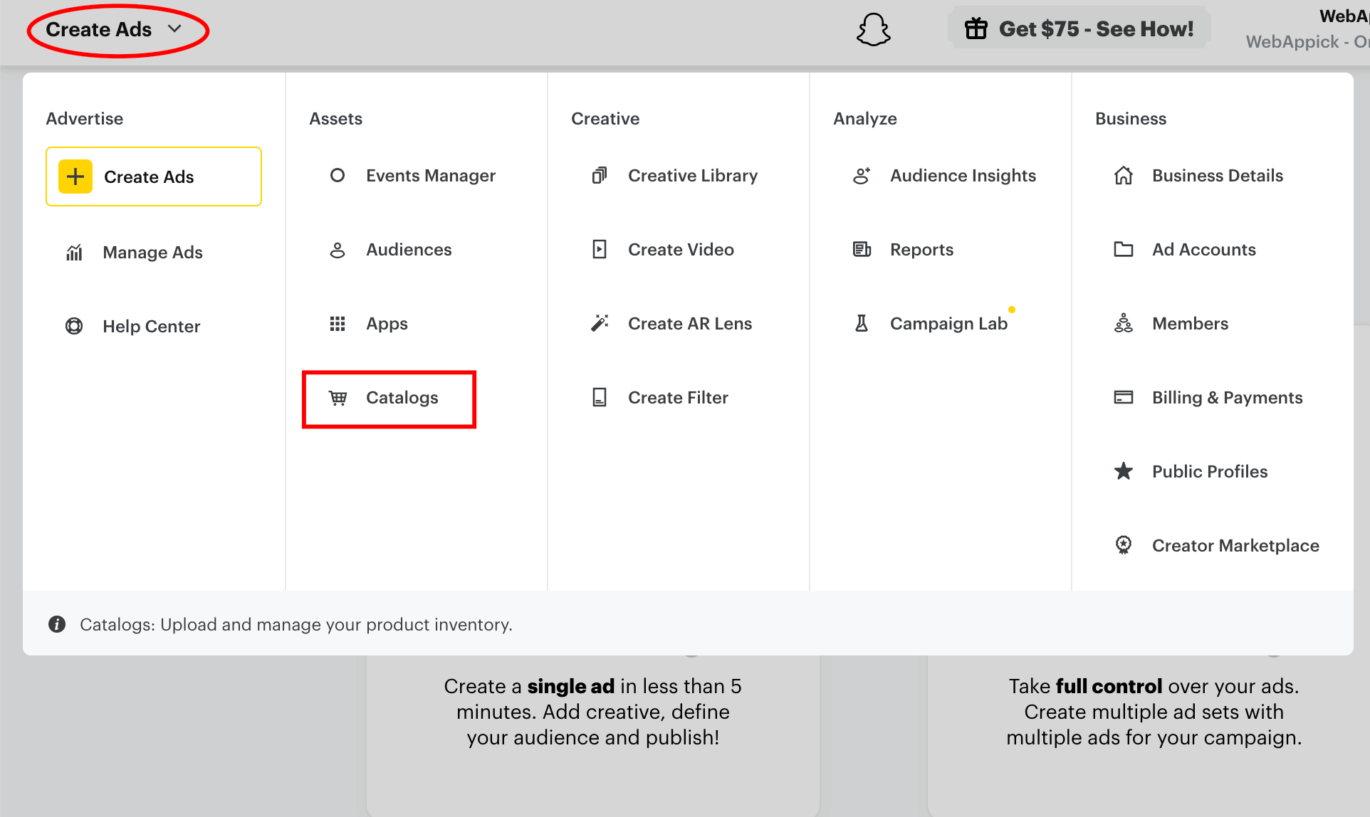 How to Create a Snapchat Product Feed in 5 Minutes (for FREE)