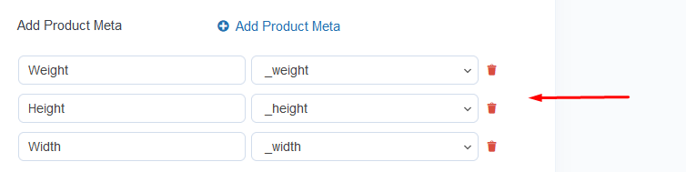 Let's take the previous example from the free section and add width and weight along with the height.